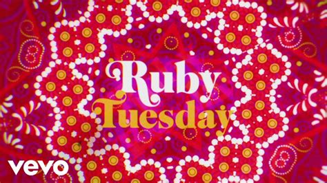 The Rolling Stones - Ruby Tuesday (Official Lyric Video) - YouTube Music