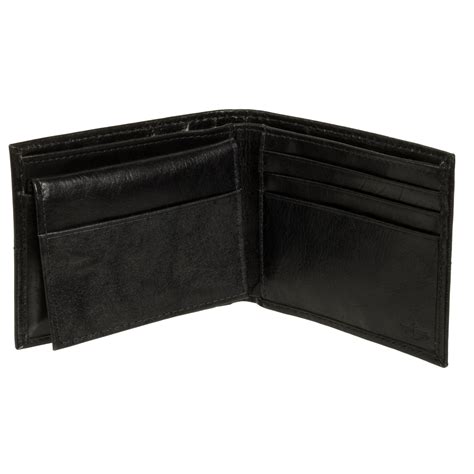 Dockers Men's Genuine Leather Pocketmate ID Billfold Bifold Wallet New | eBay