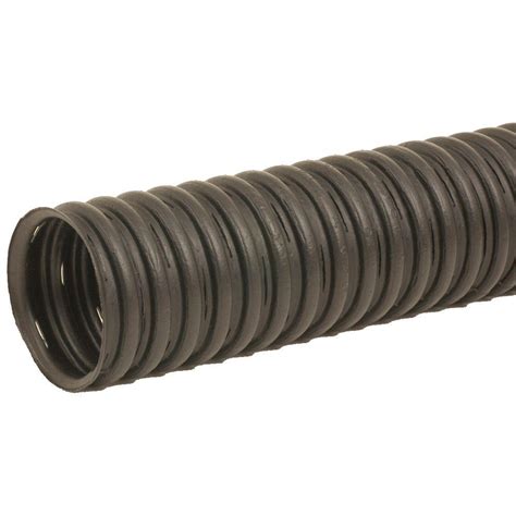 4 in. x 10 ft. Corex Drain Pipe Perforated-4040010 - The Home Depot