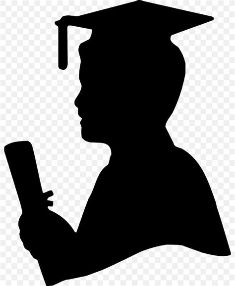 Graduation Ceremony Graduate University Silhouette Image Clip Art, PNG, 792x1000px, Graduation ...