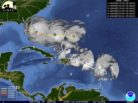 The 2004 Atlantic Hurricane Season: A Look Back from Above | NOAA ...