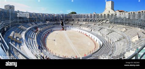 Arles amphitheatre, Provence, France Stock Photo - Alamy