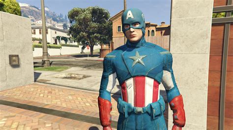 Captain America from The Avengers [Add-On Ped] - GTA5-Mods.com