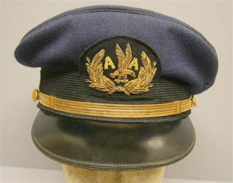 Vintage (c.1950) American Airlines Pilot Hat | #28261528