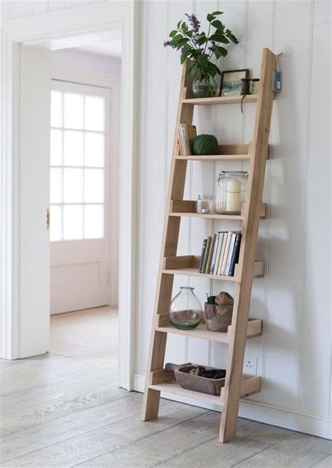 How to Build a DIY Leaning Ladder Shelf (Step by Step Guide) | BREPURPOSED