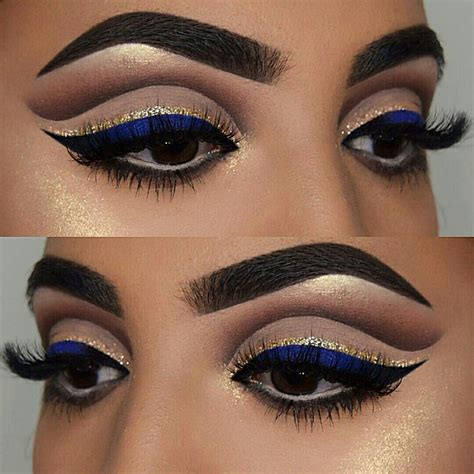 Pinterest @IIIannaIII | Blue eye makeup, Blue makeup, Blue makeup looks