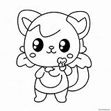 Kawaii Chan Coloring Page 67444 53365 sketch template