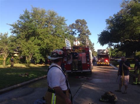 AVFD Firefighter hospitalized following house fire in Atascocita - HKA Texas