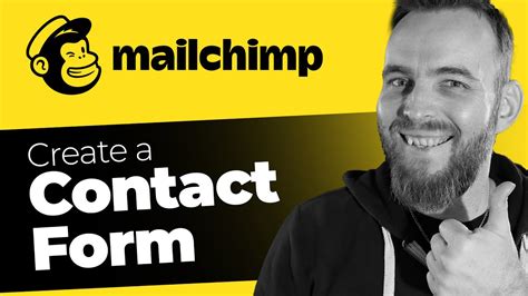 Create a Contact Form MailChimp! (FREE) - YouTube