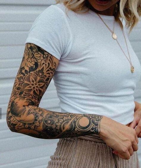 Details 86+ female sleeve tattoo designs - vova.edu.vn