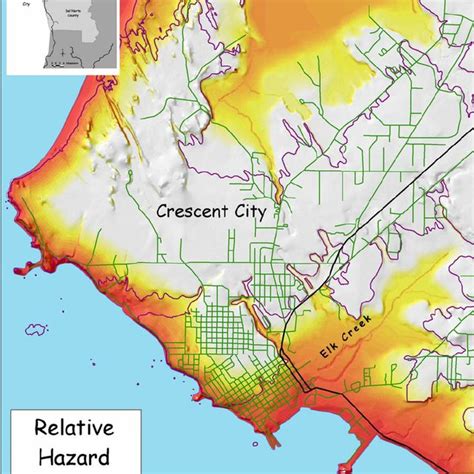 (PDF) Relative tsunami hazard mapping for Humboldt and Del Norte ...