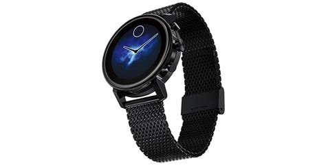 Movado Connect 2.o Smartwatch With Stainless Steel & Ionic Plate