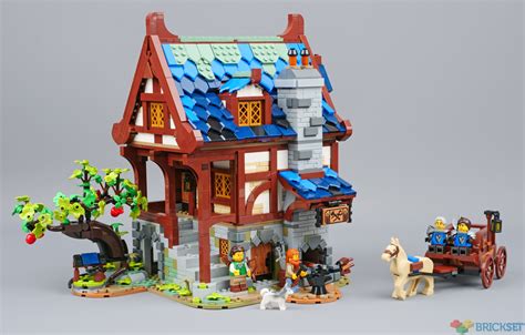 Lego Medieval Market Village Bricklink Set name medieval market village