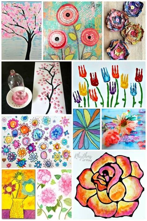 Flower Painting Ideas For Kids / Click to find fun and unique painting ...