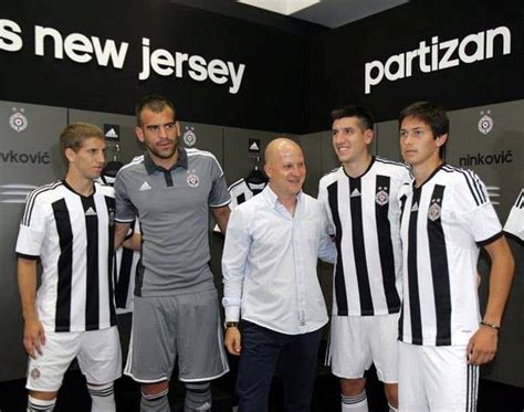 New Partizan Belgrade Kits 14-15- Adidas FK Partizan Jerseys 2014/15 ...