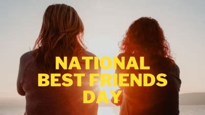 National Best Friends Day - AodhanRoxanna