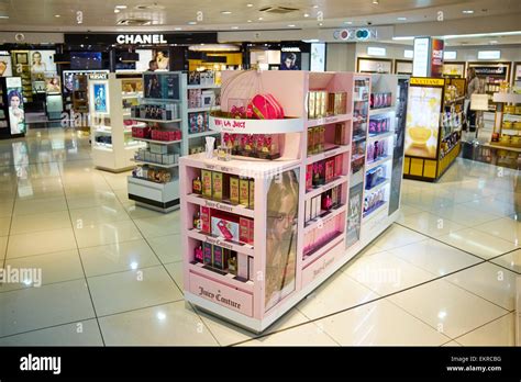 Perfume On Sale At The World Duty Free Store Birmingham Airport UK Stock Photo, Royalty Free ...