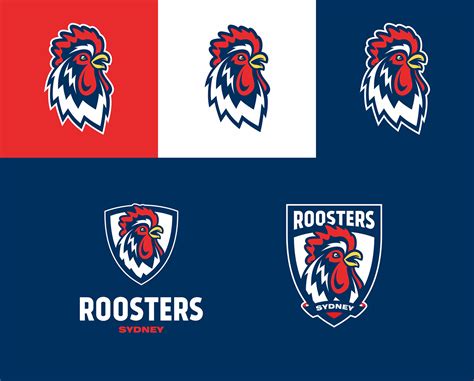 Sydney Roosters logo concept on Behance