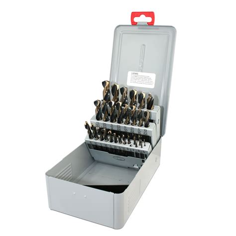 Drill Bit Set - 29 Pieces (1/16 Inch to 1/2 Inch in 1/64 Increments) 3 ...