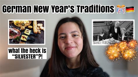 WTH IS SILVESTER?! 🎆 German New Year's Traditions - YouTube