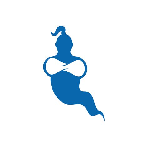 Genie Logo Design. Magic Fantasy genie concept logo. 14928391 Vector ...