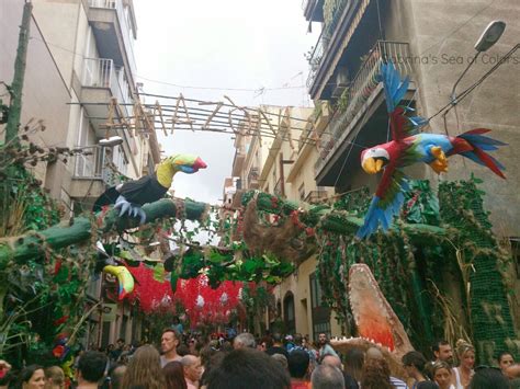 Sábado Cultural. Fiestas de Gracia - Sabrina´s Sea of Colors