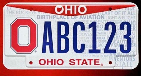 Ohio State Releases Three New Ohio Vanity License Plates | Eleven Warriors