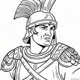 Fierce Roman Soldier Coloring Page 61204 48433 sketch template