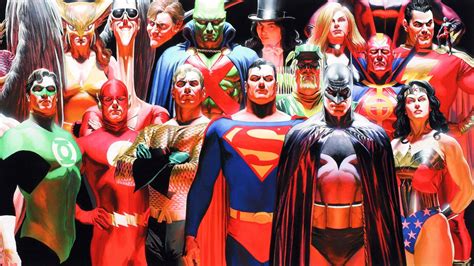 Alex Ross Justice League Wallpaper