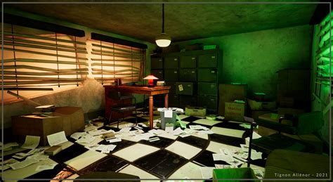 Aliénor Tignon - Detective Office - BeetleJuice Theme