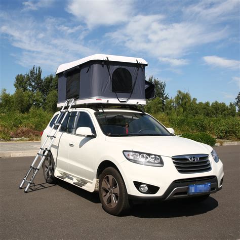 China SUV Camping Tent Fiberglass Camping Hard Shell Car Roof Top Tent ...