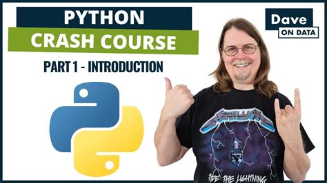 Python Crash Course: Part 1 - Introduction - YouTube