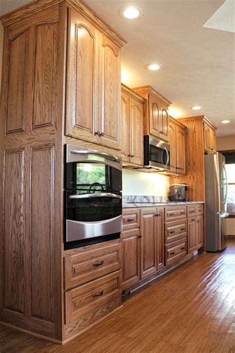 Custom Red Oak Kitchen With Cambria Quartz - Conneaut Lake, PA - Fairfield Custom Kitchens