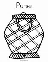 Coach Purse Coloring Pages Sketch Page sketch template
