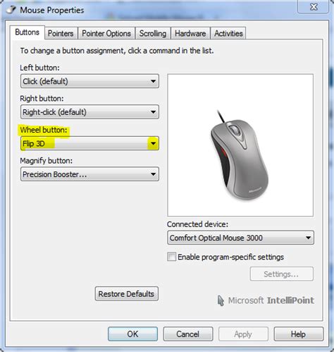 Middle Mouse Button - Windows 7 Forums