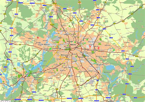 Map of Berlin - TravelsMaps.Com