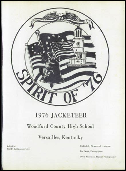 Explore 1976 Woodford County High School Yearbook, Versailles KY ...