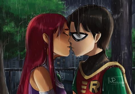 [Fan Art] Robin and Starfire by pampalayeah. : r/DCcomics