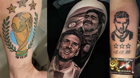 Argentina fans go crazy for World Cup tattoos - Sports News