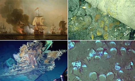 Colombia shares unprecedented images of treasure-laden wreck the San Jose Galleon (sunk in 1708 ...