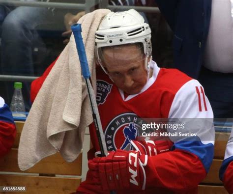 171 Russian President Vladimir Putin Plays Ice Hockey In Sochi Stock Photos, High-Res Pictures ...