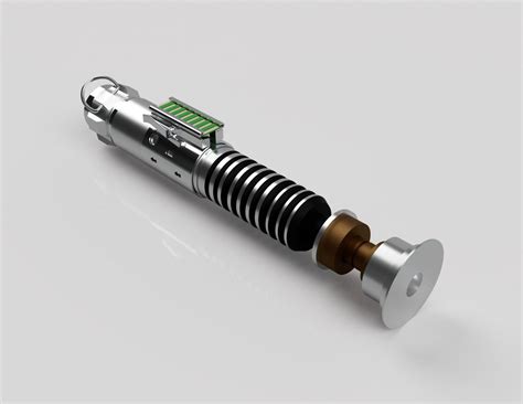 Luke Skywalker v3 Shared Stunt Lightsaber - AJL Prop Design