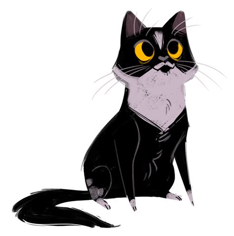 Tuxedo Cat Cartoon - Tuxedo Cat! By Abeythekitten On Deviantart ...