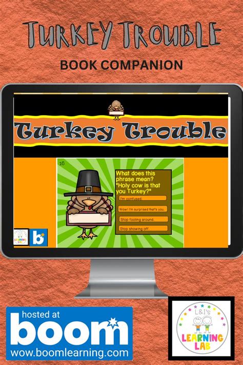 Turkey Trouble Book Companion in 2022 | Book companion, Companion, Books