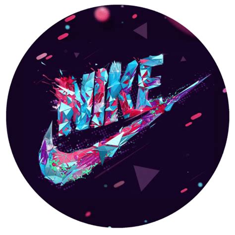 Galaxy Nike Logo Wallpaper