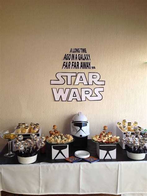 Star Wars themed party | Eventos sociales, Decoración de unas, Manualidades