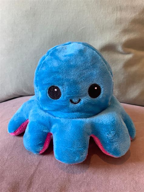 Reversible octopus plushie FREE UK SHIPPING | Etsy