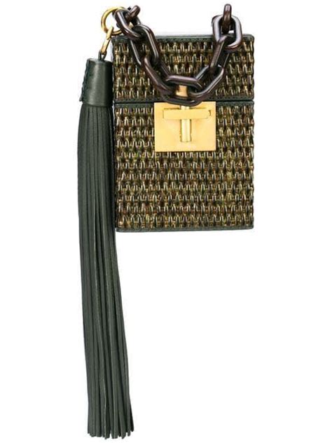 Oscar De La Renta Alibi Bag - Farfetch | Oscar de la renta, Bags, Calf leather