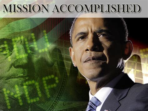 Obama to raise the "Mission Accomplished" banner on economic recovery ...