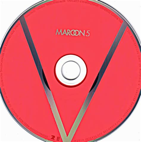 Encarte: Maroon 5 - V (Deluxe Edition) - Encartes Pop